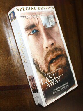 3/$55❤️sealed CAST AWAY Special Edition 2001 VHS Twentieth Century Fox Tom Hanks